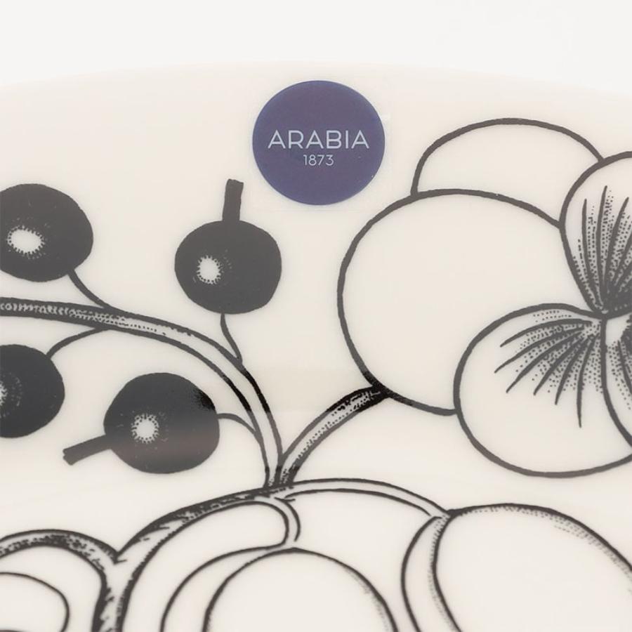 アラビア(ARABIA) Paratiisi ブラック プレート 26cm