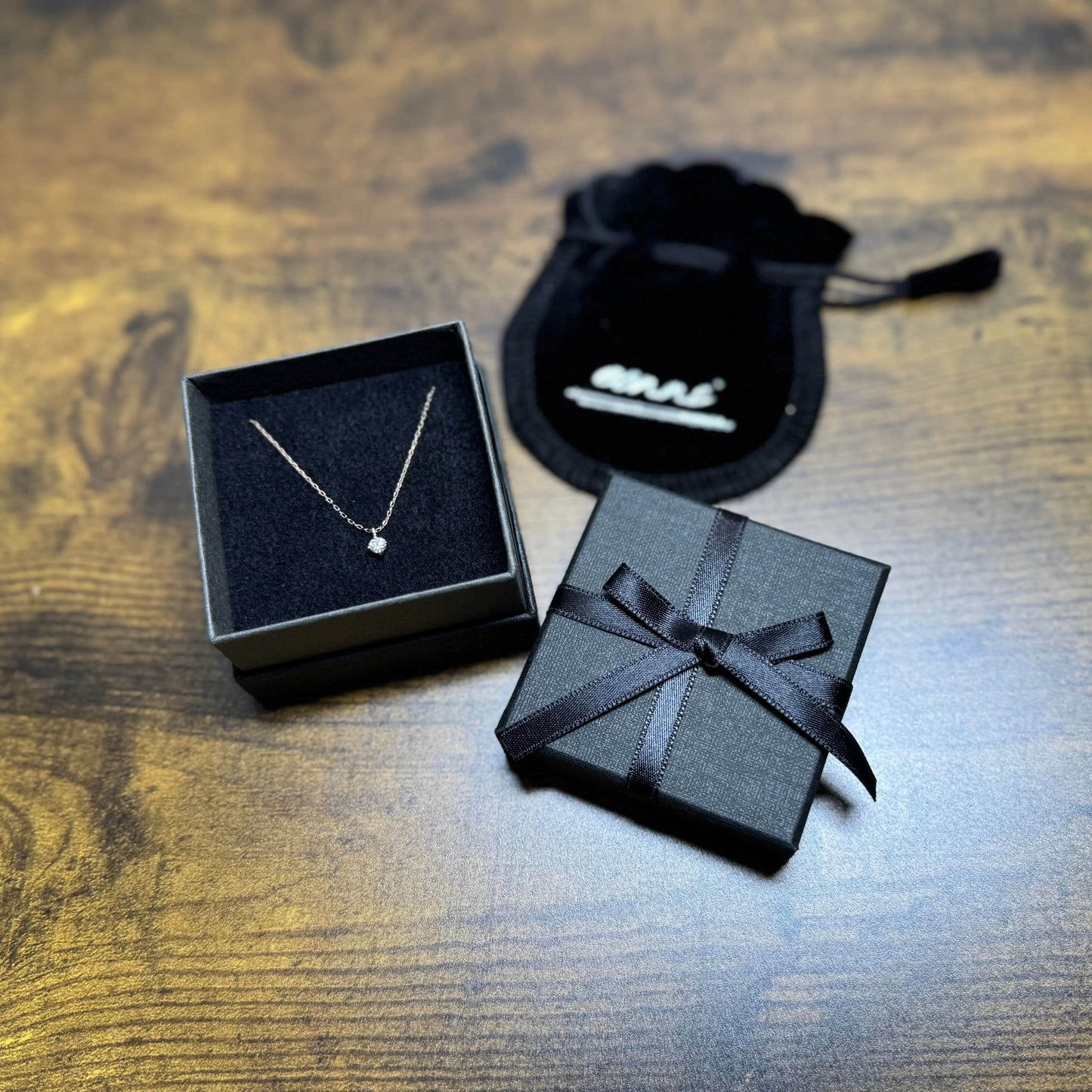 天然ブラックダイヤモンド リング - eonni