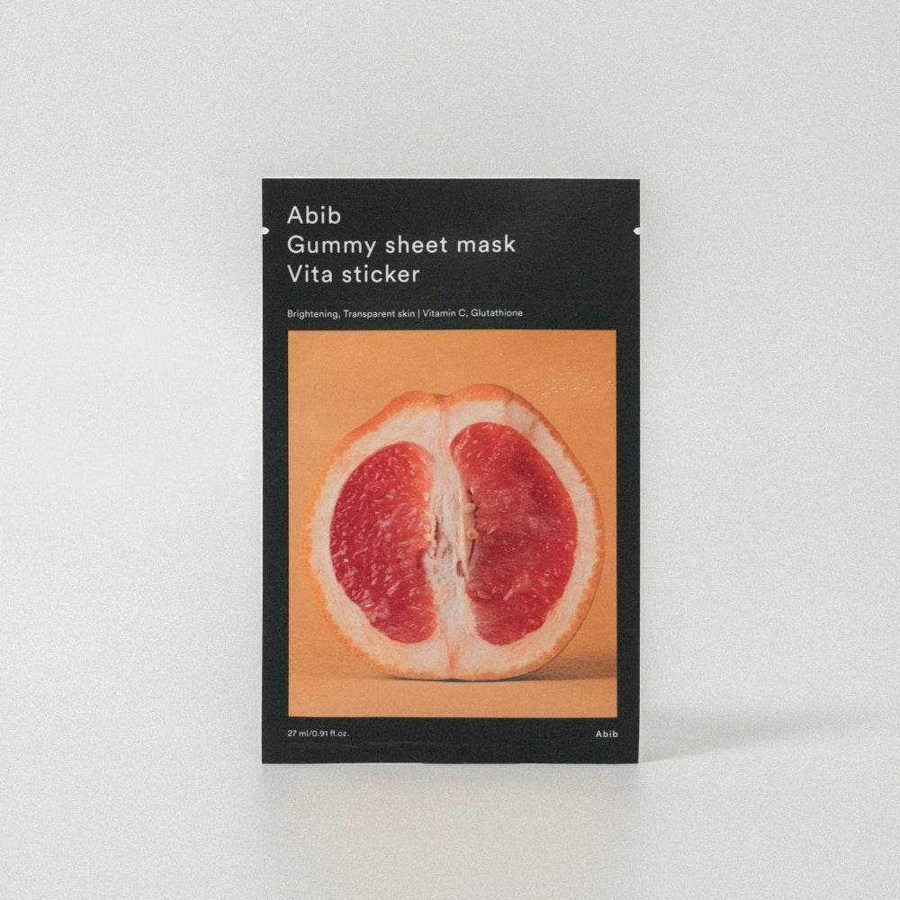 Abib グミシートマスク ヴィタステッカー 27ml - eonni