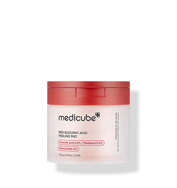 medicube レッドコハク酸ピーリングパッド 155g/70枚 - eonni