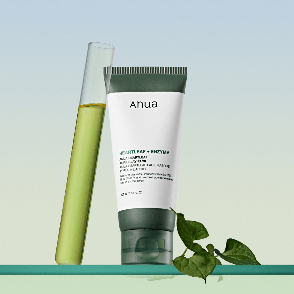 Anuaハートリーフポアクレイパック100ml - eonni