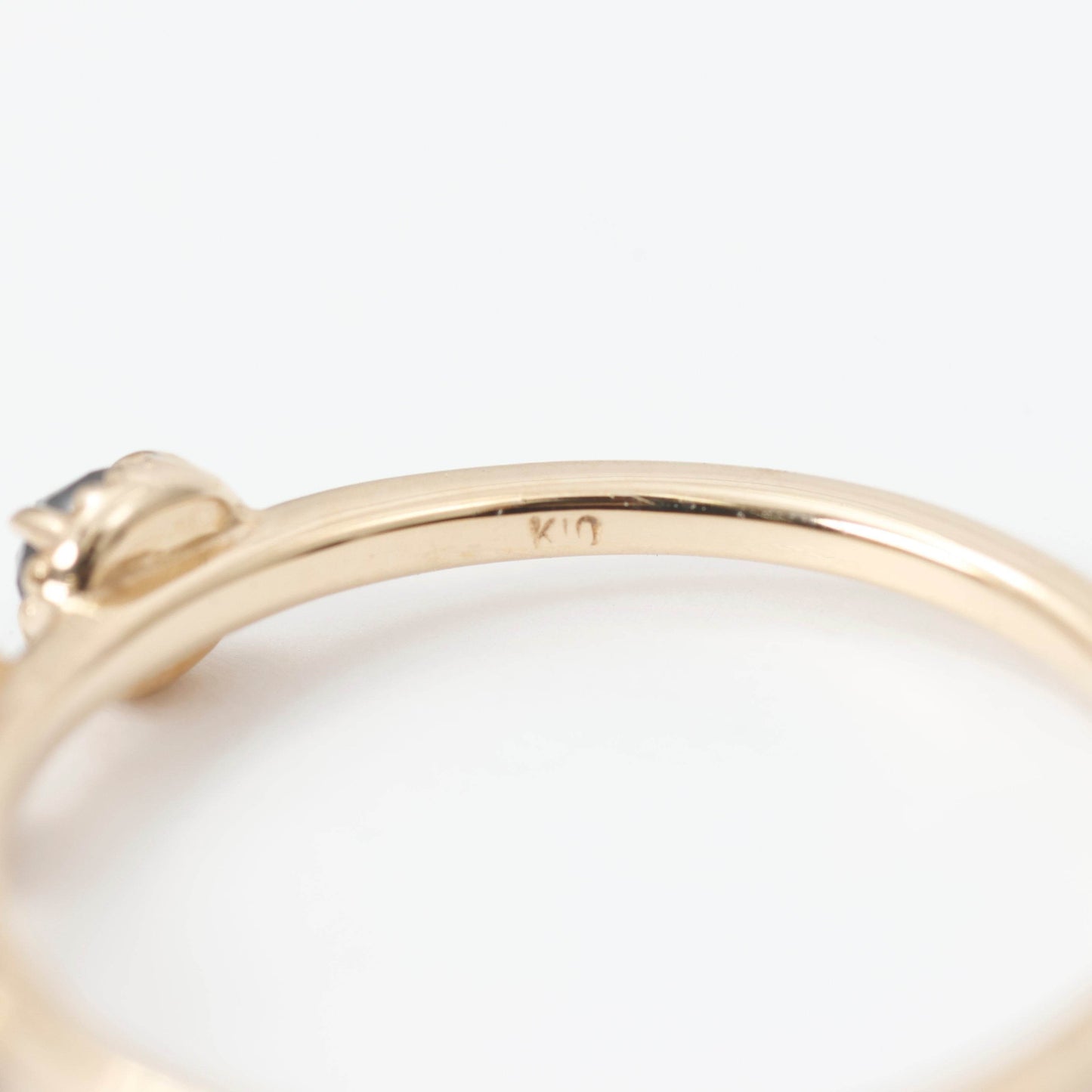 天然ブラックダイヤモンド　リング - eonni