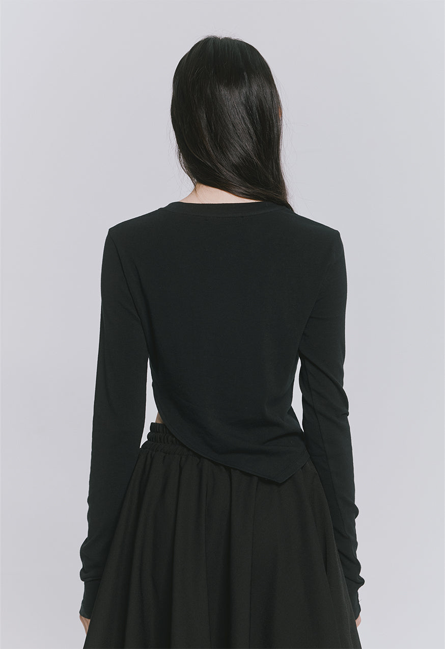 【MONOPHOBIA】サイドカットLONG SLEEVE