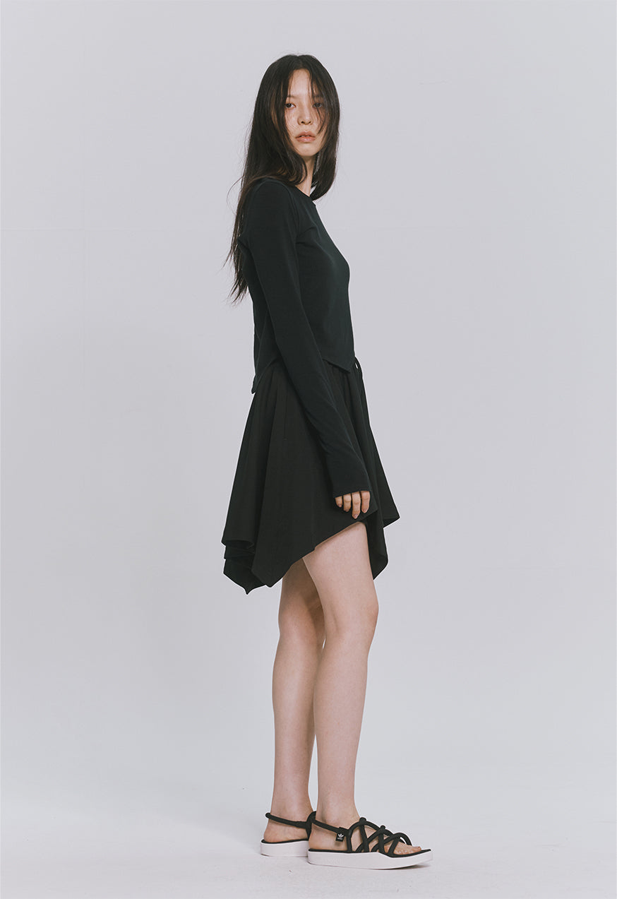 【MONOPHOBIA】サイドカットLONG SLEEVE