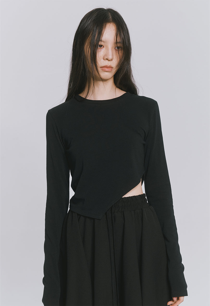 【MONOPHOBIA】サイドカットLONG SLEEVE