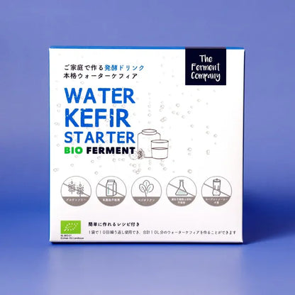 美肌をつくる簡単自家製「発酵ドリンク」ウォーター ケフィア スターター (粉末5g)