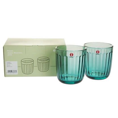 イッタラ(IITTALA) ラーミ タンブラー 260ml｜シーブルー ペア BOX入り