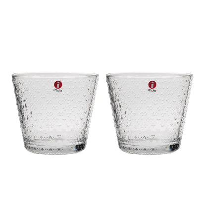 イッタラ(IITTALA) ツンドラ タンブラー 290ml クリア｜ペア （2個セット） BOX入り