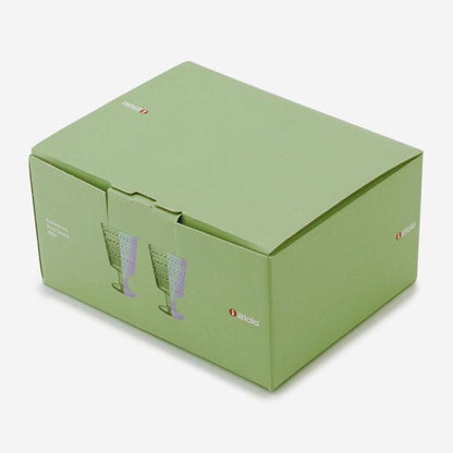 イッタラ(IITTALA) カステヘルミ ユニバーサルグラス 260ml｜クリア ペア BOX入り