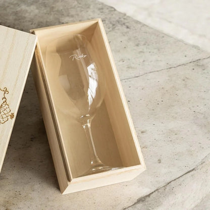 RIEDEL オヴァチュア オリジナル彫刻ワイングラス