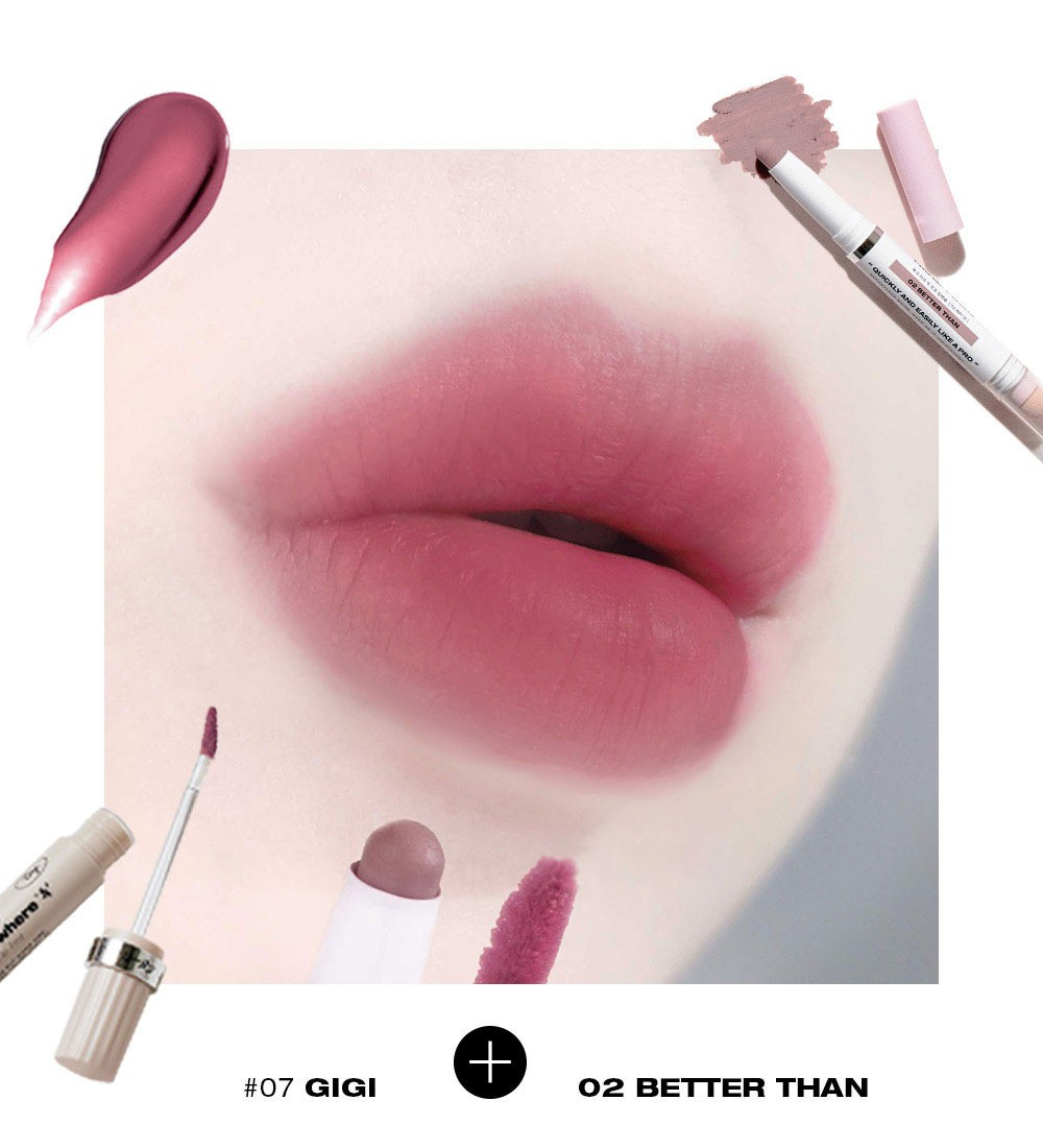 tooq Rough But Pro Lip Pencil 1.3g (5 colors) Lip lip makeup lip stick lip tint lipstick makeup lipstick makeup matte lip