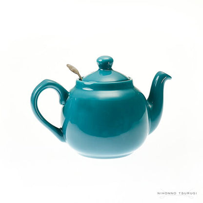 ロンドンポタリー ファームハウス ティーポット |アクア 2CUP