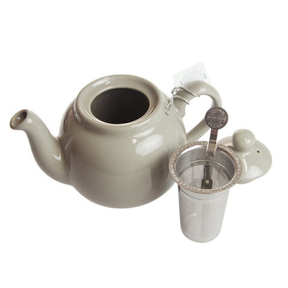 ロンドンポタリー ファームハウス ティーポット | グレイ 2CUP