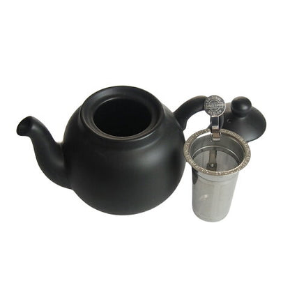 ロンドンポタリー ファームハウス ティーポット |マットブラック 2CUP