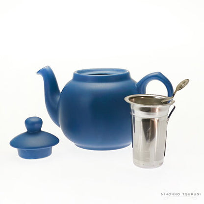 ロンドンポタリー ファームハウス ティーポット |ノルディックブルー 2CUP
