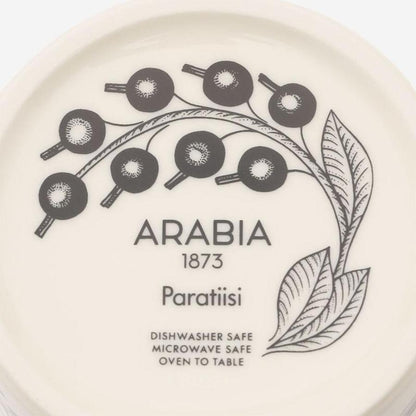 アラビア（ARABIA）  Paratiisi ブラック マグ｜240ml ・350ml　2サイズ