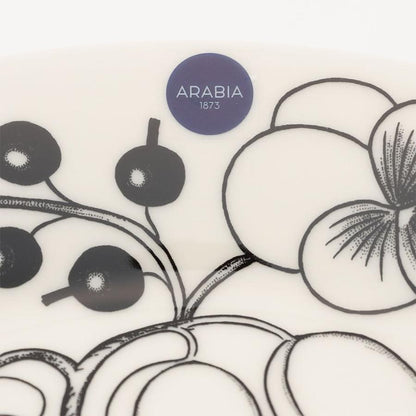 アラビア（ARABIA）  Paratiisi ブラック プレート 26cm