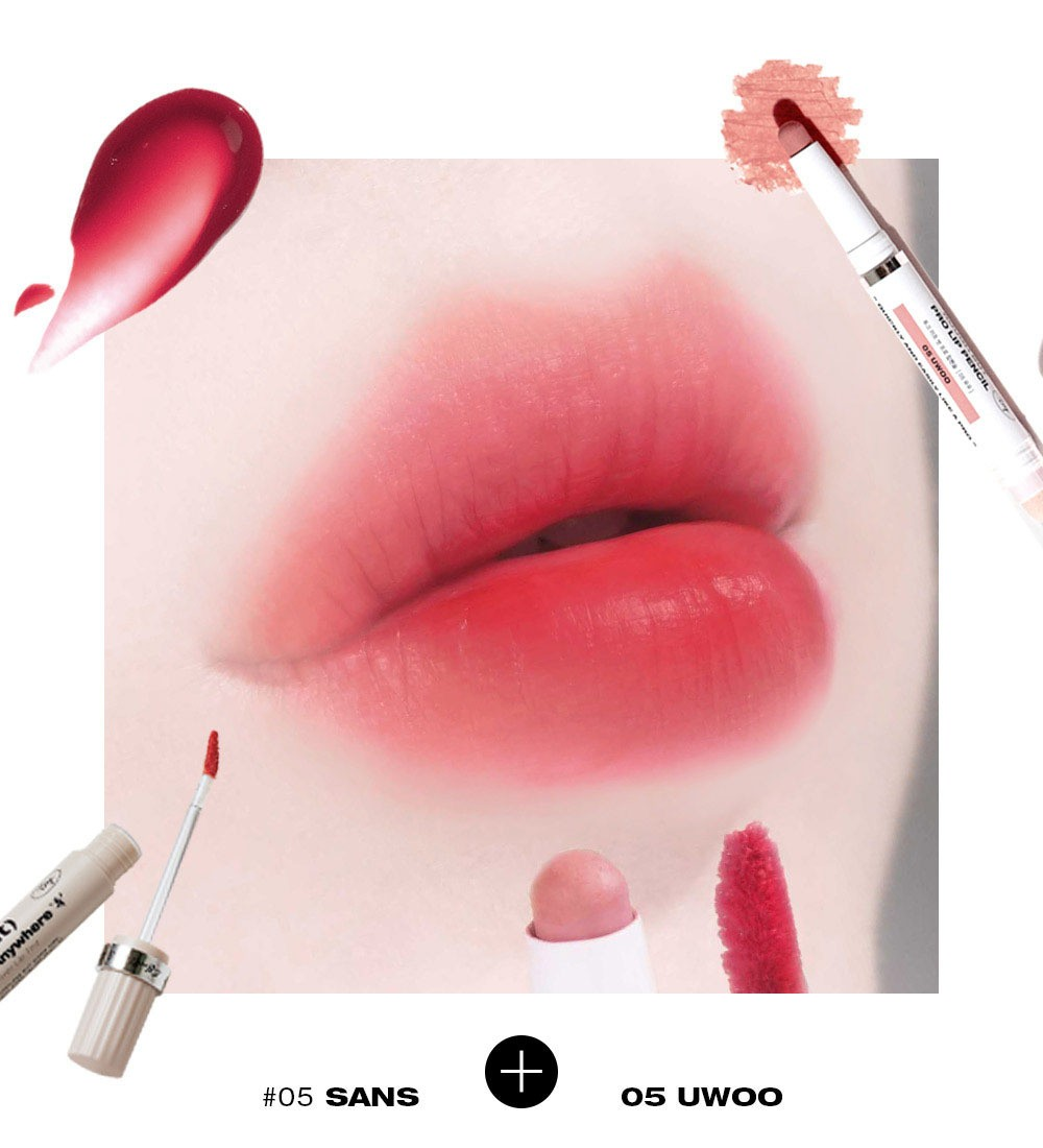 tooq Rough But Pro Lip Pencil 1.3g (5 colors) Lip lip makeup lip stick lip tint lipstick makeup lipstick makeup matte lip