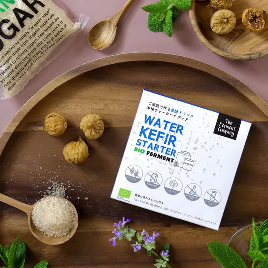 美肌をつくる簡単自家製「発酵ドリンク」ウォーター ケフィア スターター (粉末5g)
