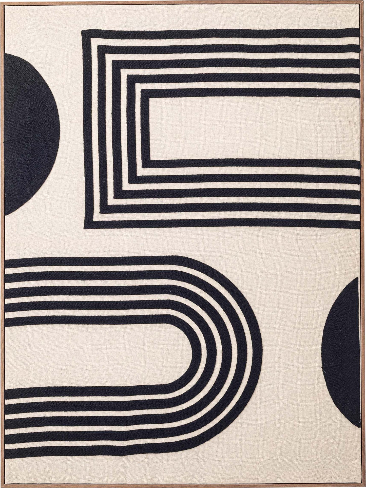 壁を飾るアートパネル｜Wavy designB