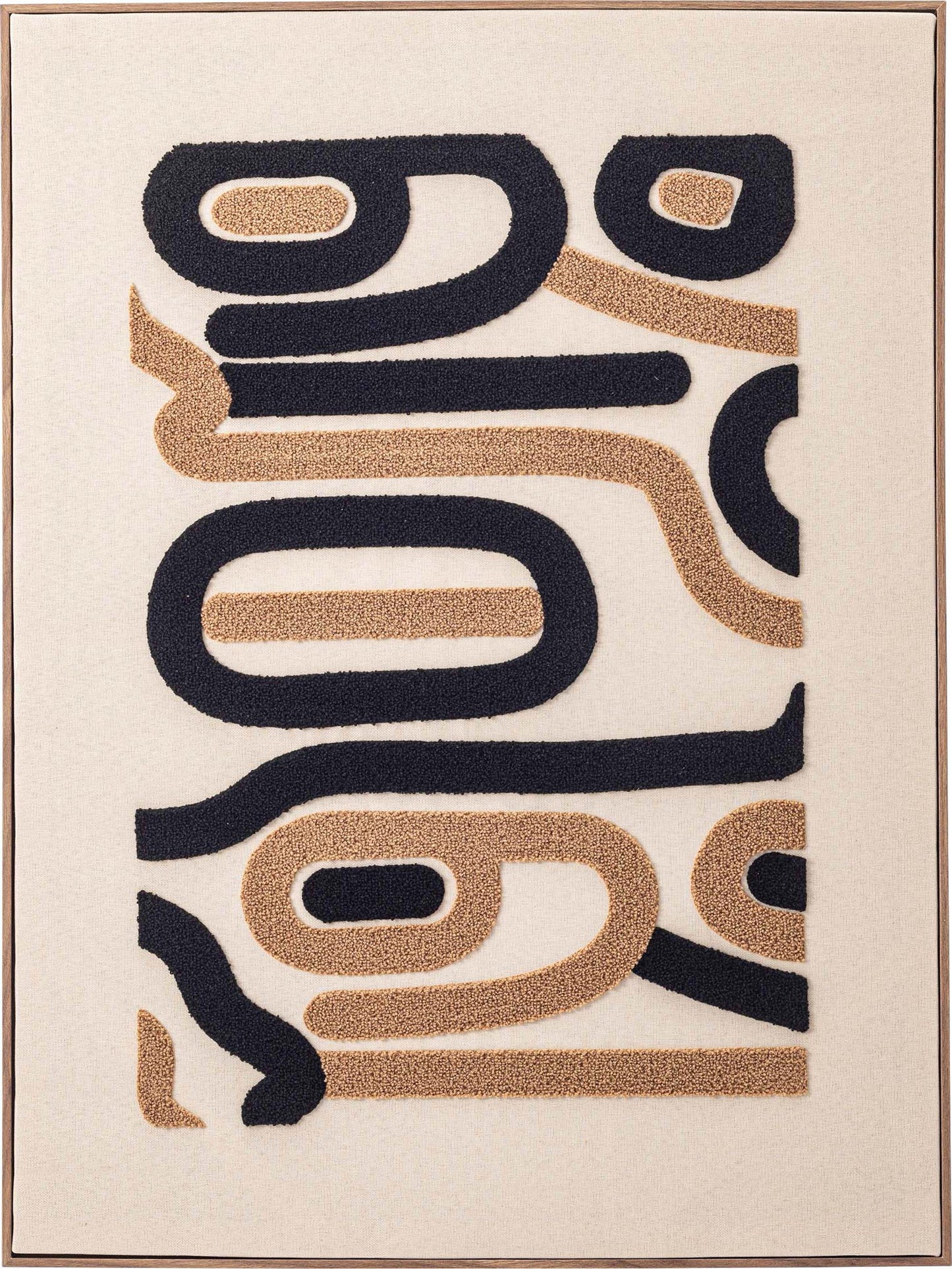 壁を飾るアートパネル｜Wavy designB