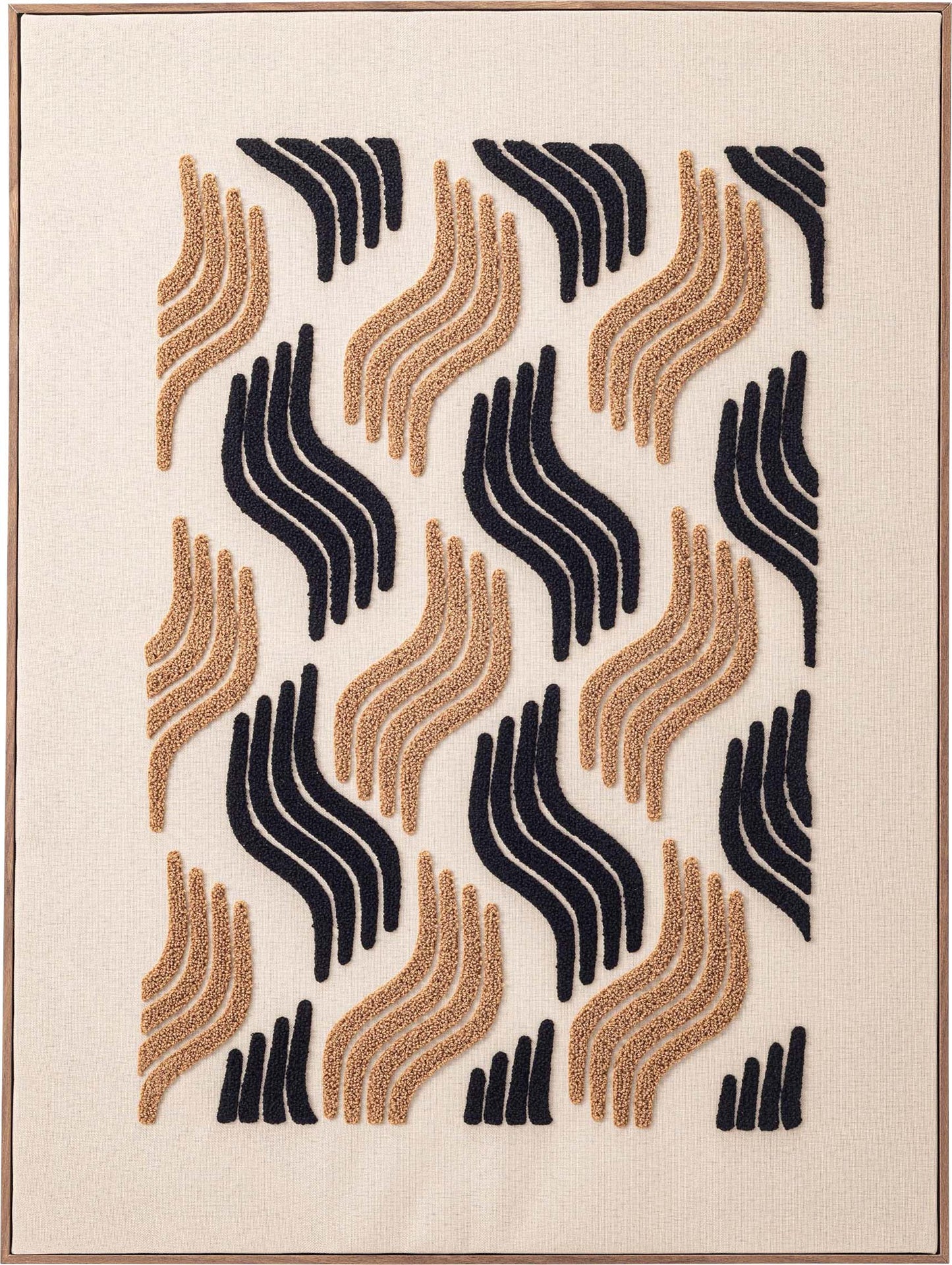 壁を飾るアートパネル｜Wavy designB