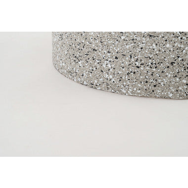 テラゾー柄のサイドテーブル 高さ46cm｜STONE