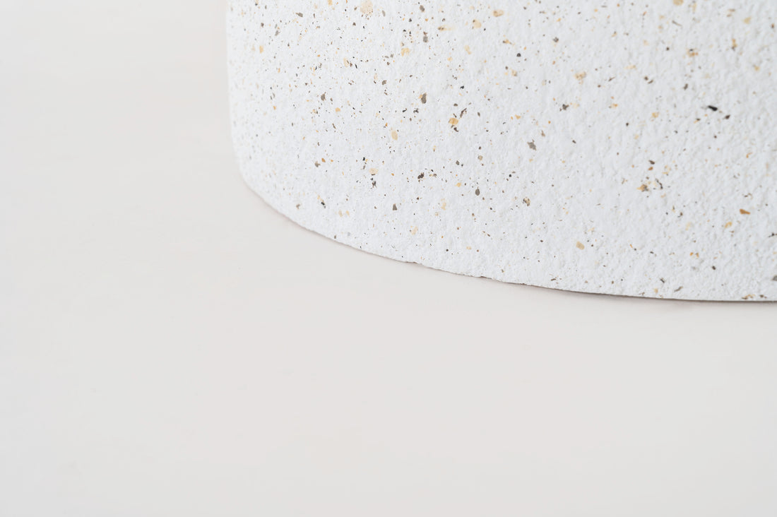 テラゾー柄 Hourglass サイドテーブル