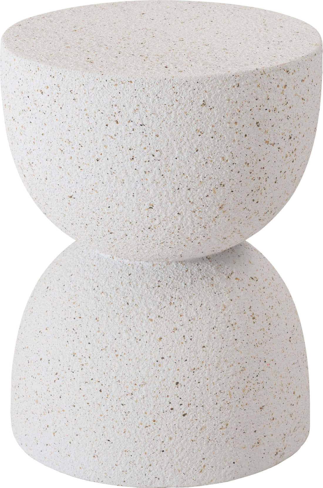 テラゾー柄 Hourglass サイドテーブル