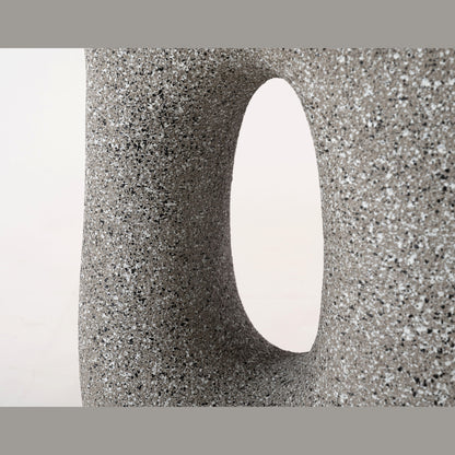 テラゾー柄のサイドテーブル 高さ45cm｜STONE