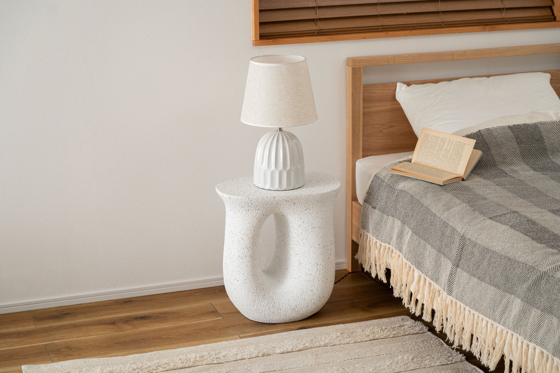 テラゾー柄 Organic Sculpture サイドテーブル