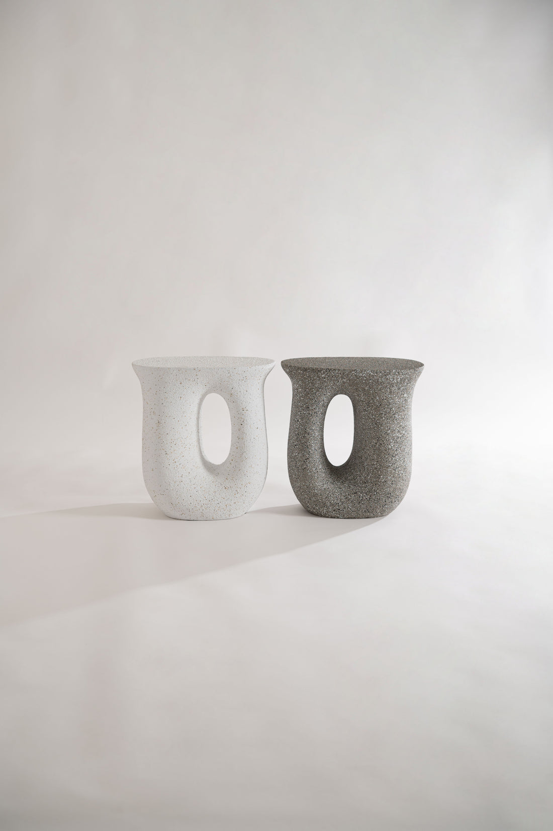 テラゾー柄 Organic Sculpture サイドテーブル