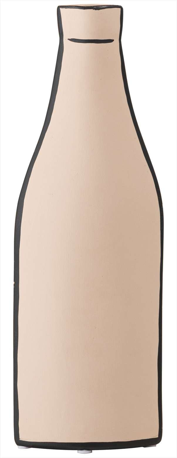 平面的なデザインが目を引くフラワーベース｜LINER（デザインB）