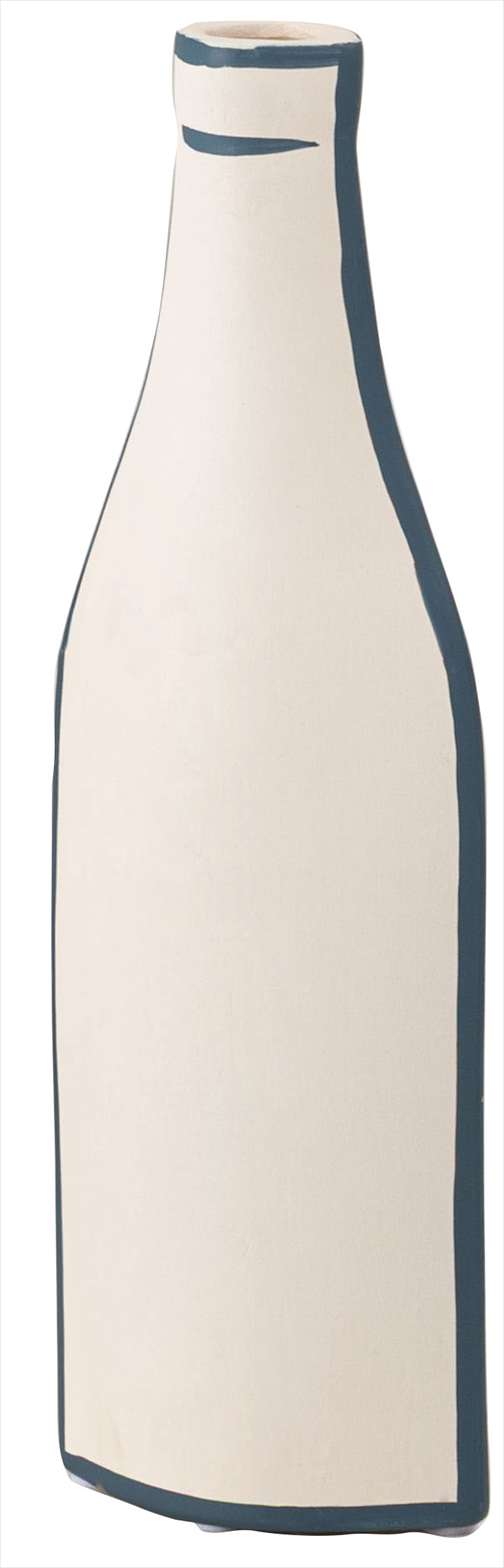 平面的なデザインが目を引くフラワーベース｜LINER（デザインB）