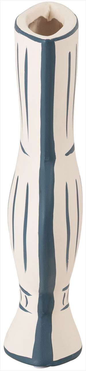 平面的なデザインが目を引くフラワーベース｜LINER（デザインC）