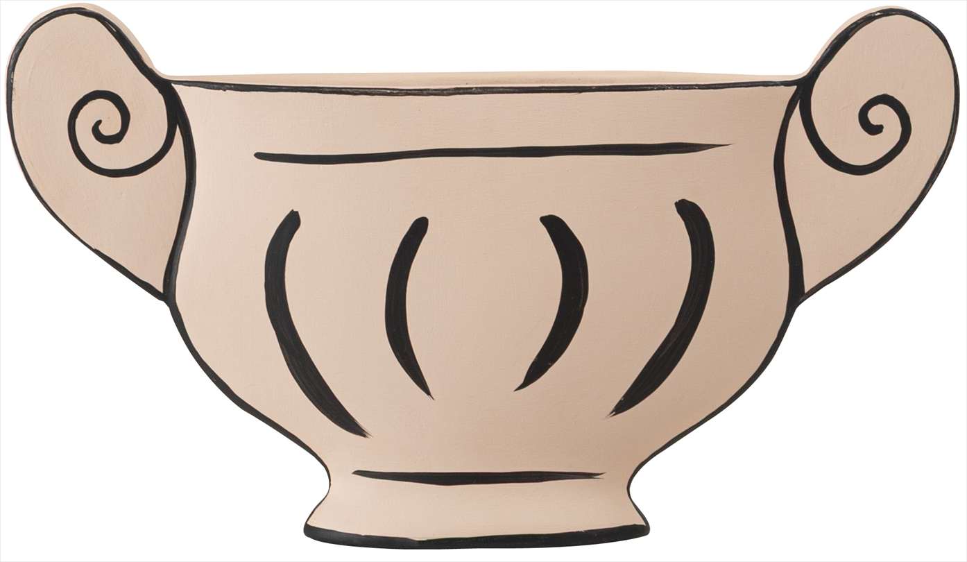 平面的なデザインが目を引くフラワーベース ｜LINER（デザインA)