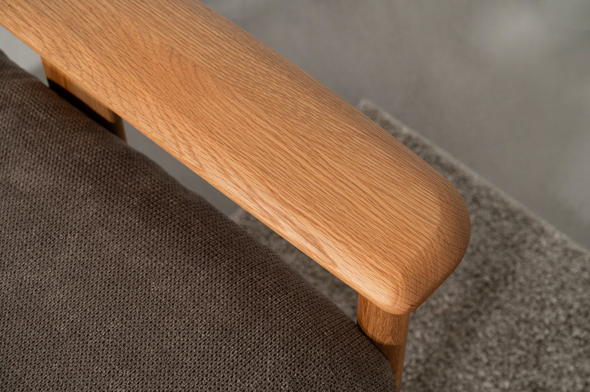 SOPWORT　2人掛けソファ｜取り外し式ヘッドレスト・木フレーム ｜form