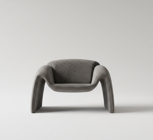 ソファ  一人掛け 一人暮らし おしゃれ 北欧 シンプル ブークレ生地｜NENE