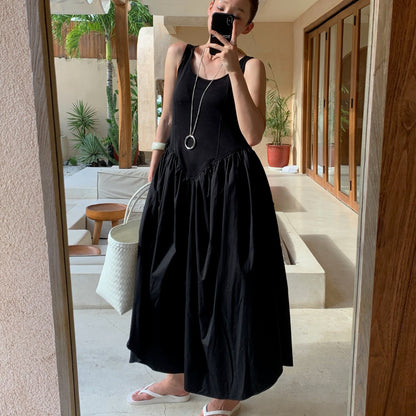 【TOMGIRL】　サマーロングワンピース　BLACK