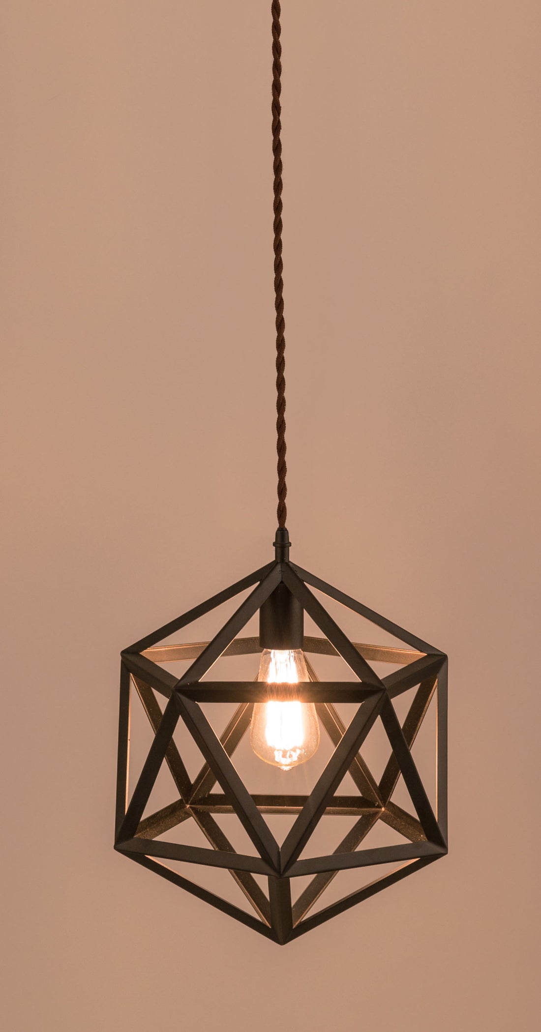 ジオメトリックフレーム ペンダントライト