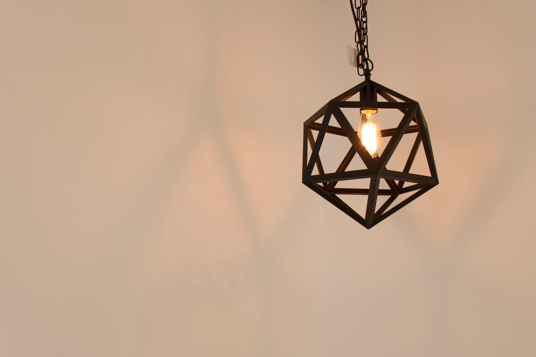 ジオメトリックフレーム ペンダントライト