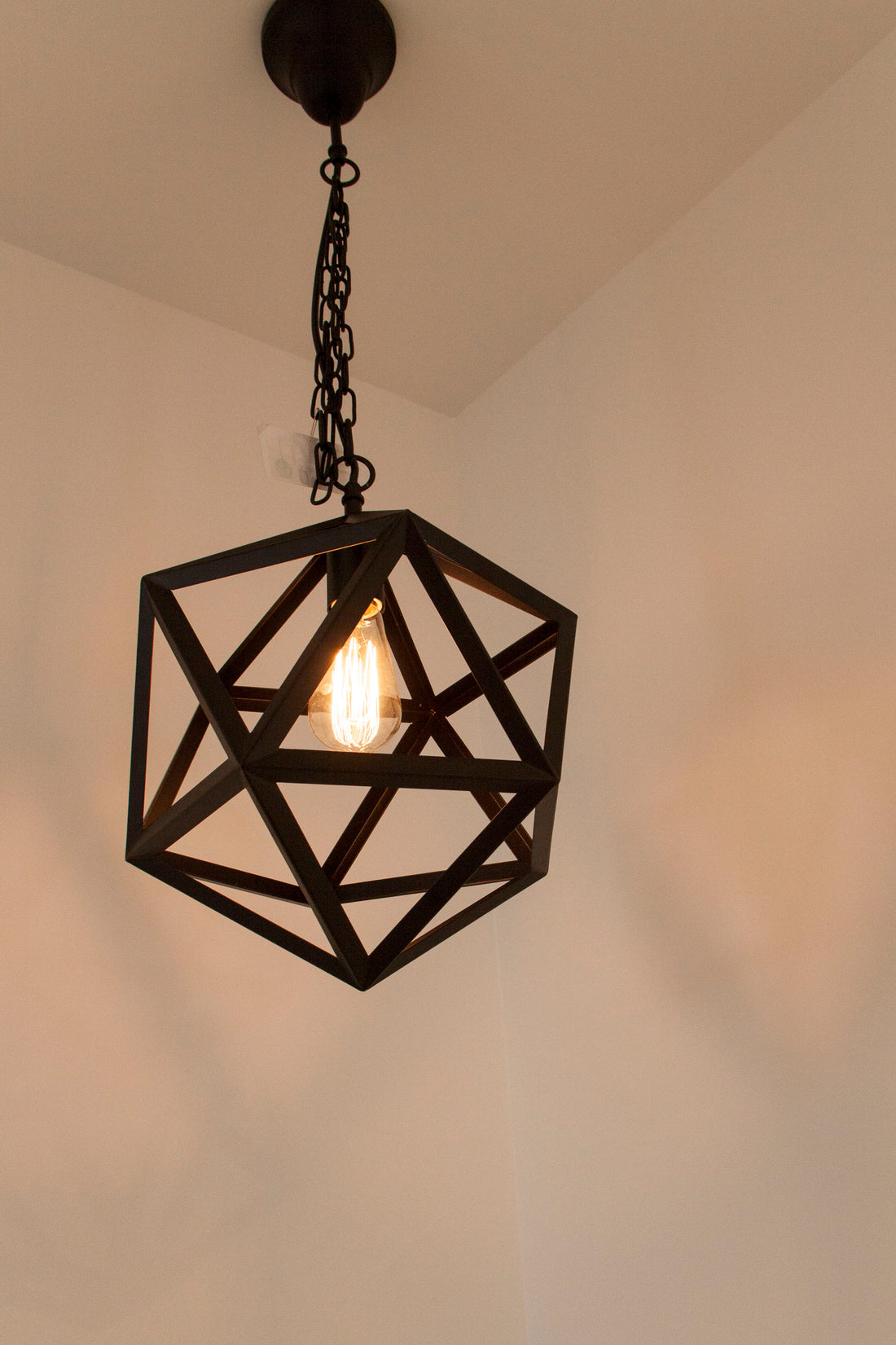 ジオメトリックフレーム ペンダントライト