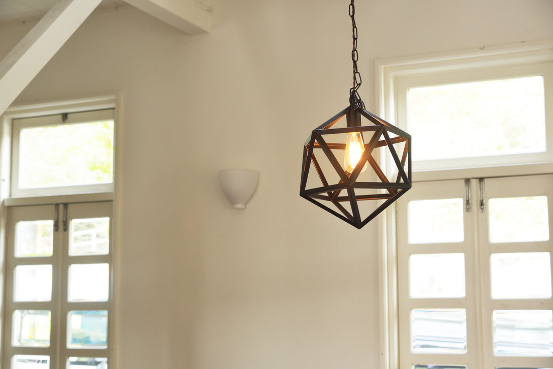 ジオメトリックフレーム ペンダントライト