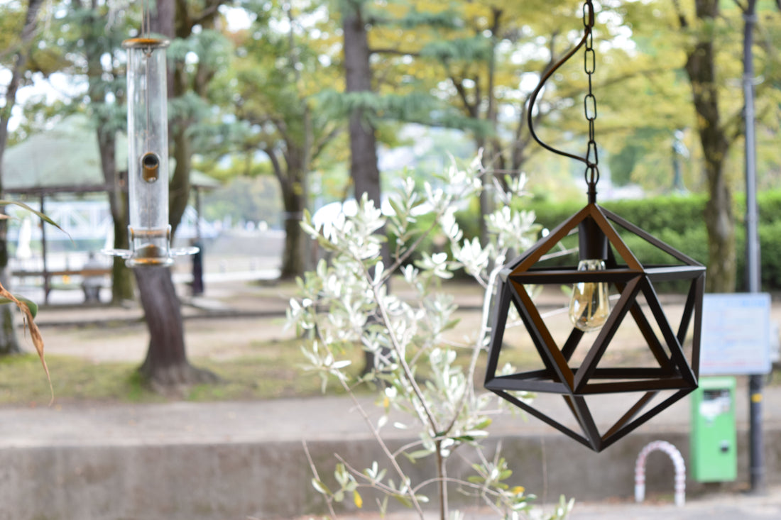 ジオメトリックフレーム ペンダントライト
