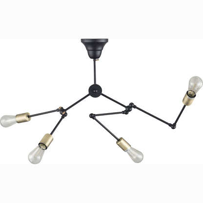 個性的な形状で洗練された空間へ： 電球付きライト｜ERIX