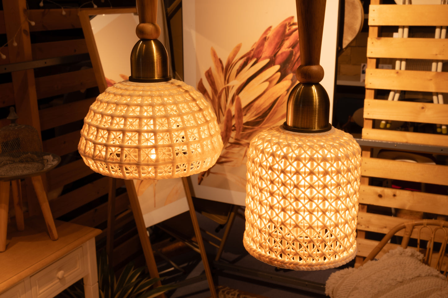 ナチュラルなデザインのペンダントライト LED電球対応 ｜FIAL