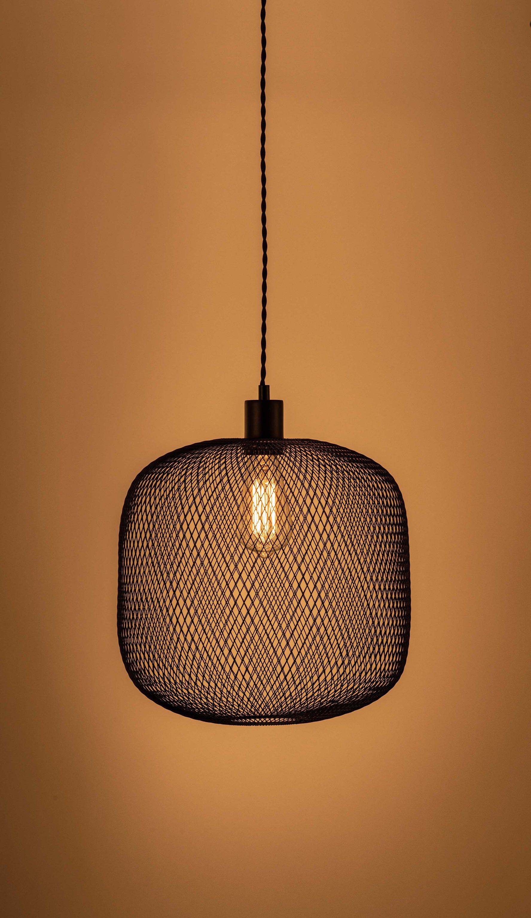 スチールメッシュ ペンダントライト