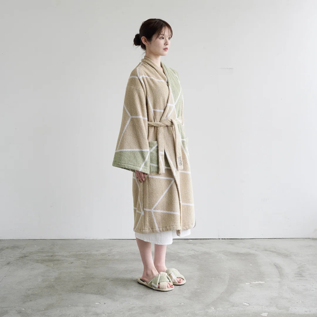 LIBRA オールコットン パイルバスローブ｜LOOM&SPOOL