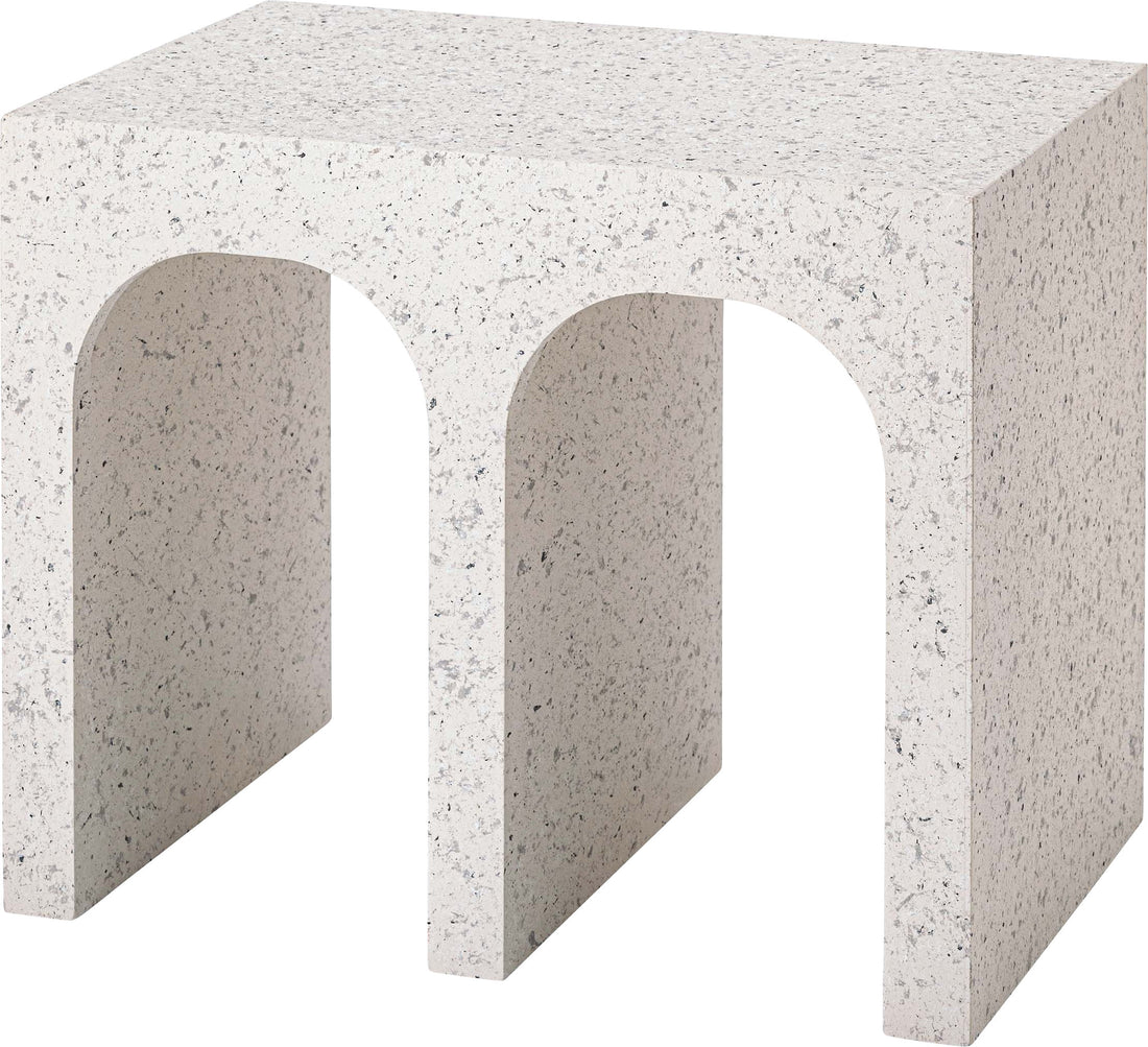 テラゾー柄 Minimal Pedestal サイドテーブル