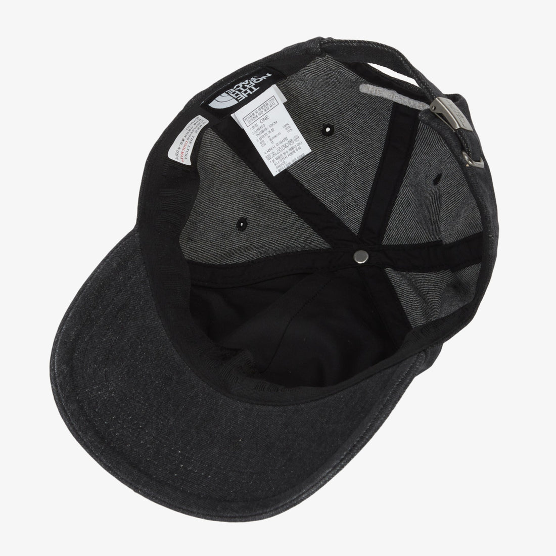 TNFロゴソフトCAP_DENIM